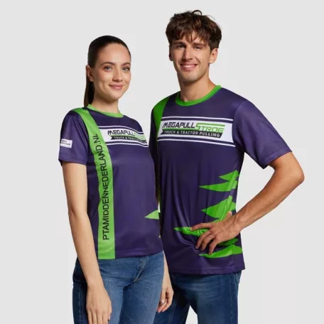 Hálós PES, kerek nyakú T-Shirt póló