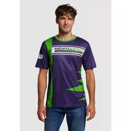 Hálós PES, kerek nyakú T-Shirt póló