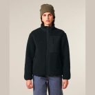 Brooker uniszex, laza szabású sherpa dzseki