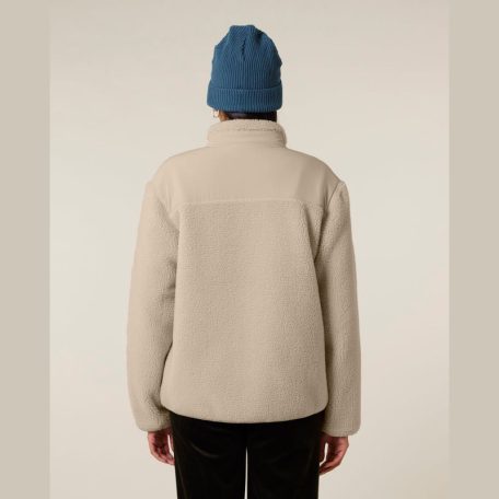 Brooker uniszex, laza szabású sherpa dzseki