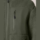 Brooker uniszex, laza szabású sherpa dzseki