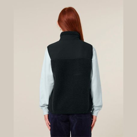 Liner uniszex ujjatlan sherpa mellény