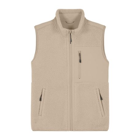 Liner uniszex ujjatlan sherpa mellény