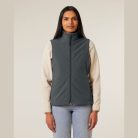 Stella Trail Blazer női ujjatlan softshell mellény fényvisszaverő cipzárral