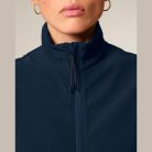 Stella Trail Blazer női ujjatlan softshell mellény fényvisszaverő cipzárral