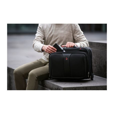 PATRIOT 2db gurulós bőrönd 17"