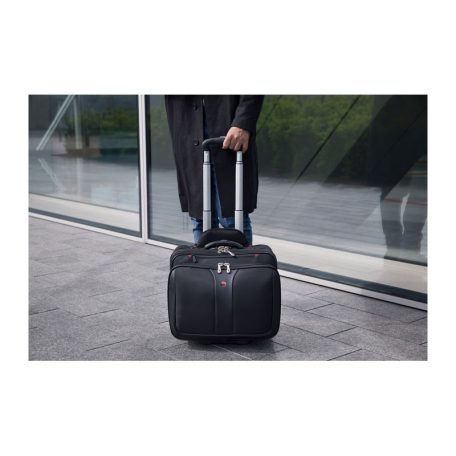 PATRIOT 2db gurulós bőrönd 17"