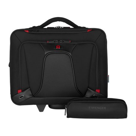 Transfer gurulós bőrönd