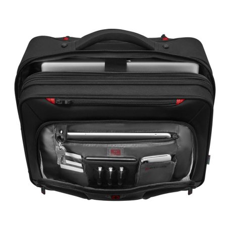 Transfer gurulós bőrönd