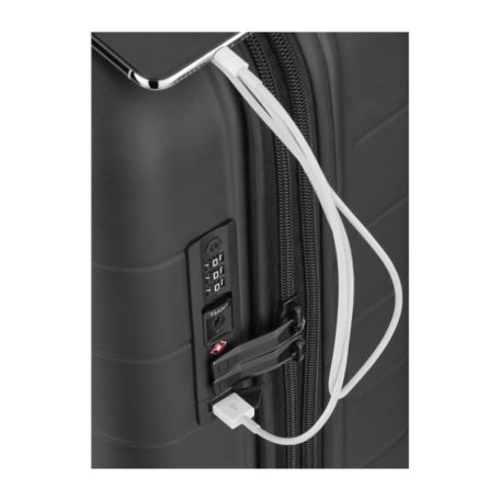 Syntry gurulós bőrönd