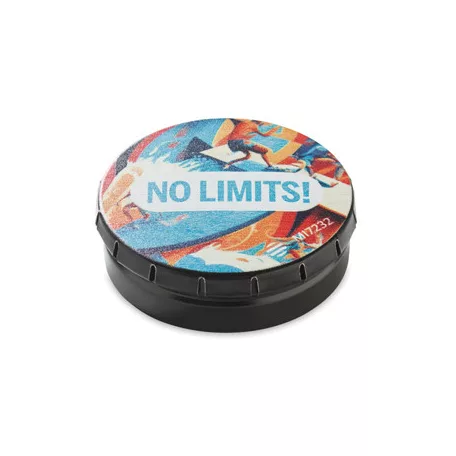 Mentolos cukorka műanyag dobozban