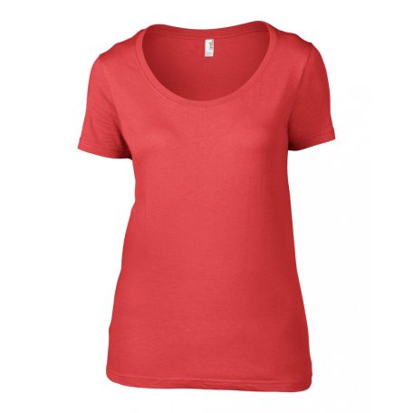 Anvil AN391 női széles nyakú póló, outlet termék!
