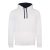 Just Hoods AWJH003 unisex pulóver kontrasztos kapucnival 