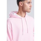 Just Hoods AWJH003 unisex pulóver kontrasztos kapucnival