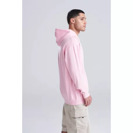 Just Hoods AWJH003 unisex pulóver kontrasztos kapucnival