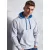 Just Hoods AWJH003 unisex pulóver kontrasztos kapucnival