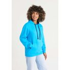 Just Hoods JH003 unisex pulóver kontrasztos kapucnival