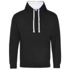 Just Hoods JH003 unisex pulóver kontrasztos kapucnival