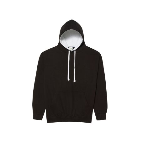 Just Hoods JH003 unisex pulóver kontrasztos kapucnival
