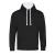 Just Hoods AWJH003 unisex pulóver kontrasztos kapucnival