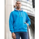 Just Hoods AWJH003 unisex pulóver kontrasztos kapucnival