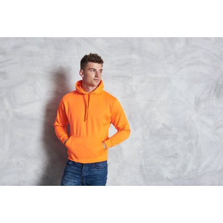Just Hoods JH004 élénk szinű kapucnis pulóver