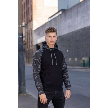 Just Hoods AWJH009 BASEBALL HOODIE XL
