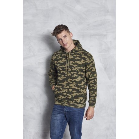 Just Hoods JH014 katonai mintázatú pulóver