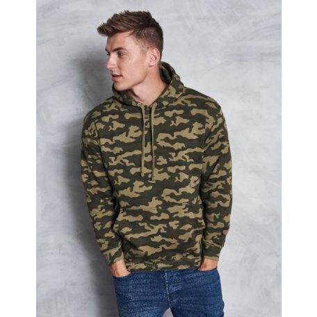 Just Hoods JH014 katonai mintázatú pulóver