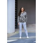 Just Hoods JH014 katonai mintázatú pulóver