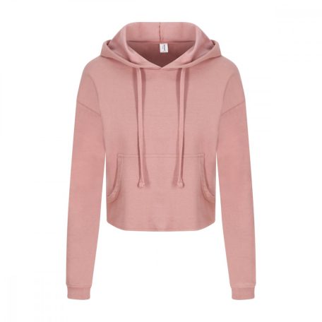 Just Hoods JH016 női rövid pulcsi kenguruzsebbel