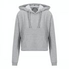 Just Hoods JH016 női rövid pulcsi kenguruzsebbel