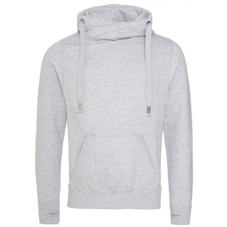 Just Hoods JH021 unisex pulóver keresztpántos nyakkal