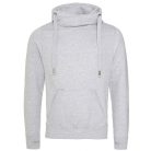 Just Hoods JH021 unisex pulóver keresztpántos nyakkal