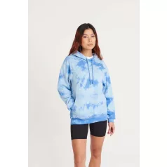 Just Hoods AWJH022 unisex pulóver batikolt mintával