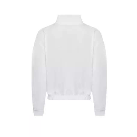 Just Hoods JH037 női divat pulcsi, álló nyakkal, cipzáras