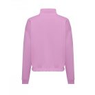 Just Hoods JH037 női divat pulcsi, álló nyakkal, cipzáras