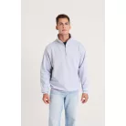 Just Hoods AWJH046 unisex nyakcipzáras pulóver