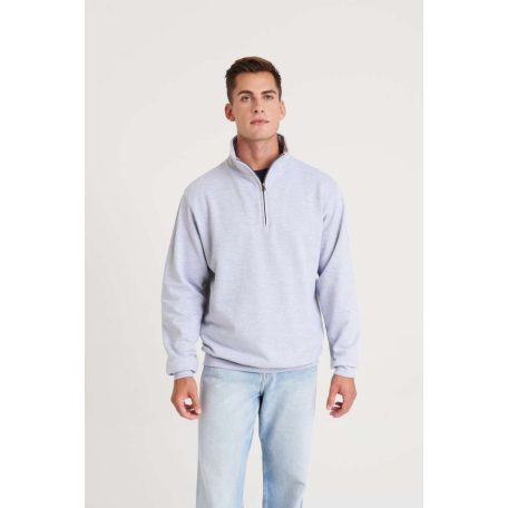 Just Hoods AWJH046 SOPHOMORE 1/4 ZIP SWEAT M