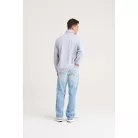 Just Hoods AWJH046 unisex nyakcipzáras pulóver