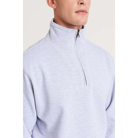 Just Hoods JH046 SOPHOMORE nyak cipzáras divat pulcsi