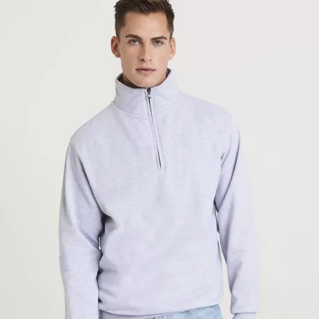 Just Hoods JH046 SOPHOMORE nyak cipzáras divat pulcsi