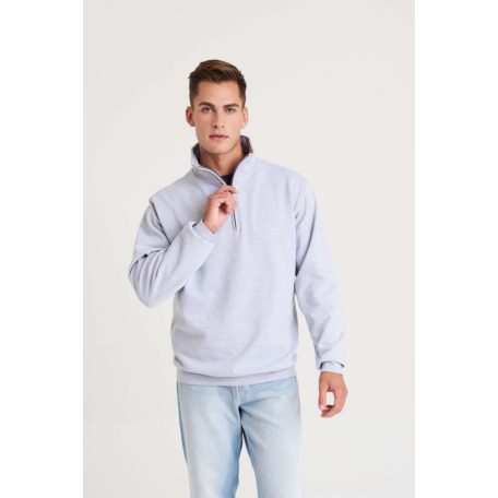 Just Hoods JH046 SOPHOMORE nyak cipzáras divat pulcsi