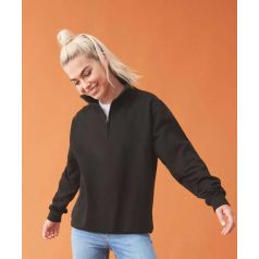 Just Hoods JH046 SOPHOMORE nyak cipzáras divat pulcsi