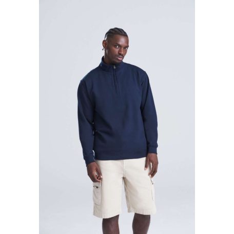 Just Hoods JH046 SOPHOMORE nyak cipzáras divat pulcsi