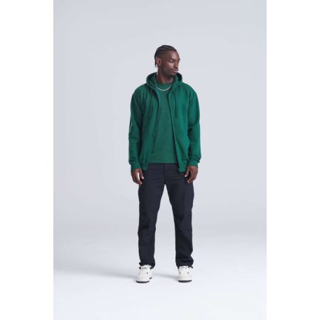 Just Hoods JH050 férfi cipzáras pulóver