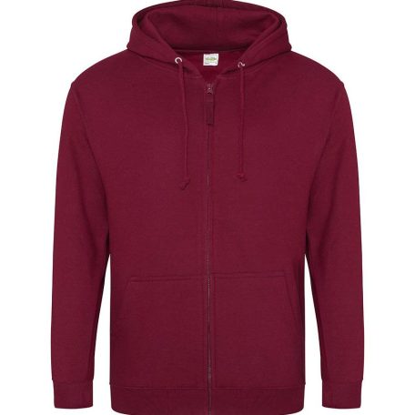 Just Hoods JH050 férfi cipzáras pulóver