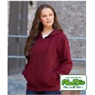 Just Hoods JH050 férfi cipzáras pulóver