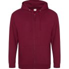 Just Hoods JH050 férfi cipzáras pulóver