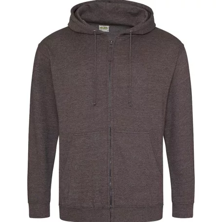 Just Hoods JH050 férfi cipzáras pulóver